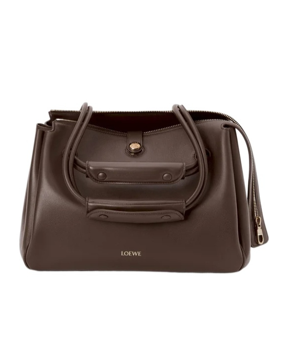Loewe Medium Madrid Shoulder Bag In Brown