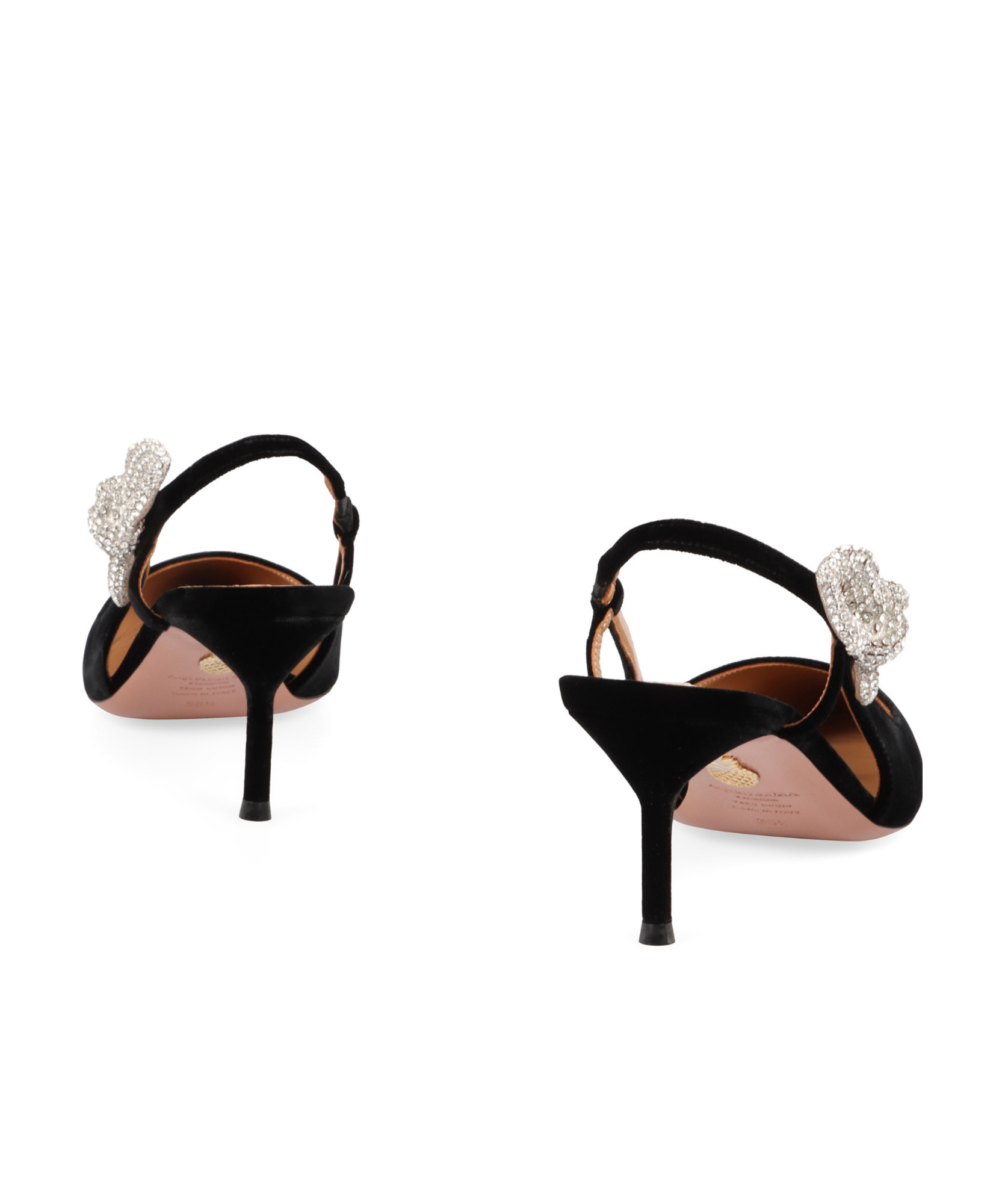 Aquazzura 65mm Very Bow Tie Pumps In Black