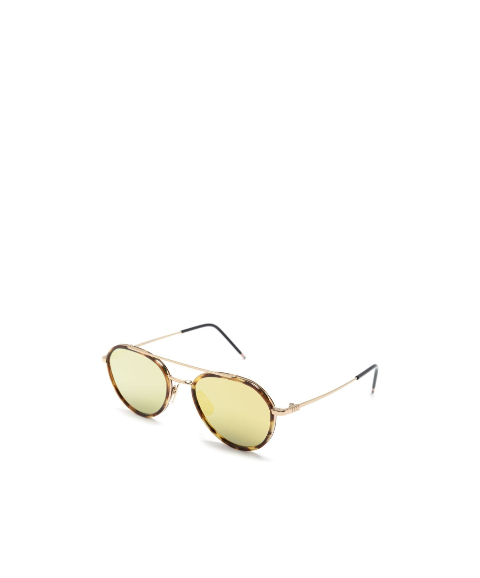 Thom Browne Round Sunglasses In Nude