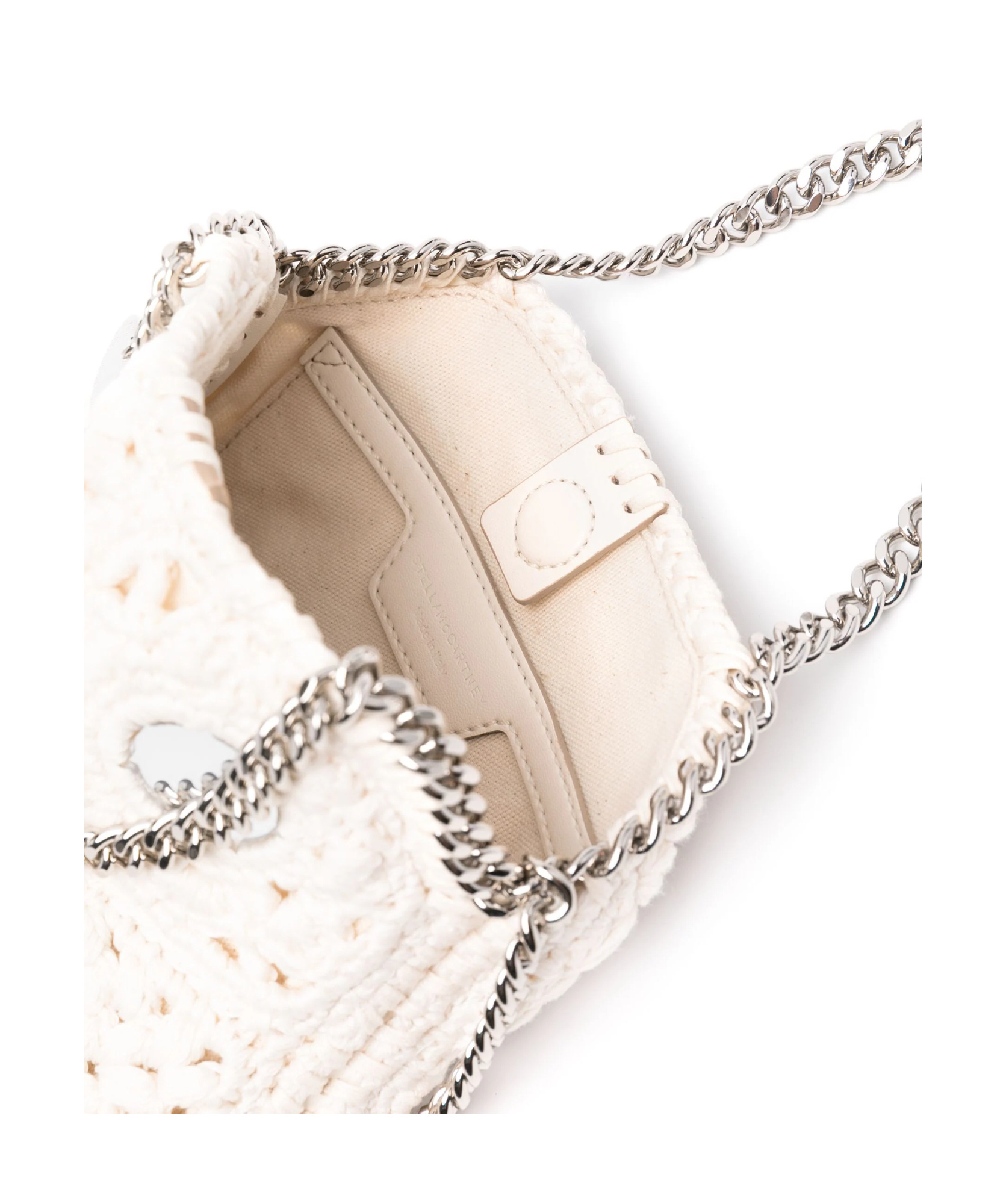 STELLA MCCARTNEY FALABELLA MINI CROCHET SHOULDER BAG