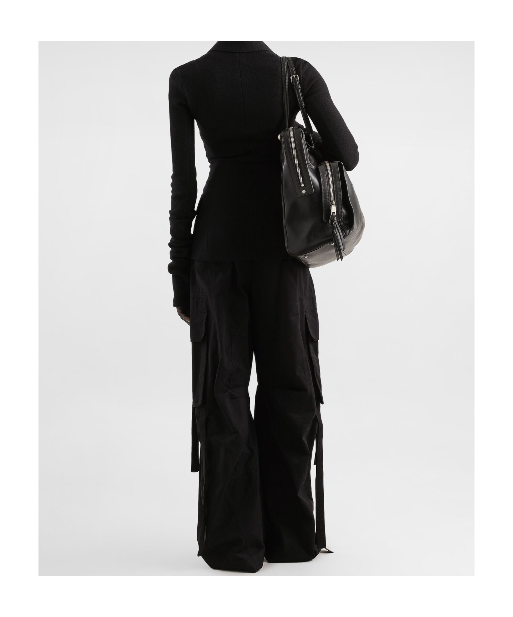 Dolce & Gabbana Drawstring Casual Pants In Black