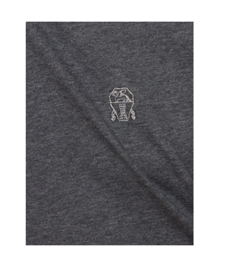 Brunello Cucinelli Cotton Logo T-shirt