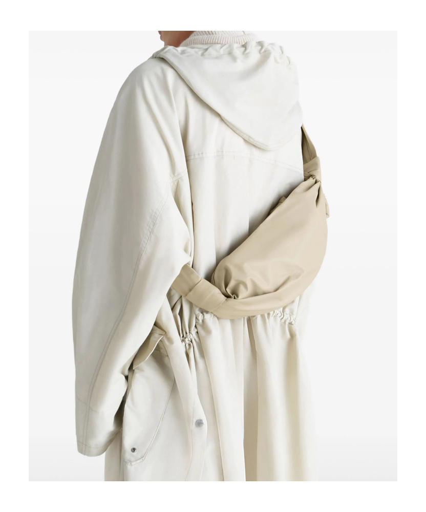 Lemaire Small Croissant Soft Bag In Brown
