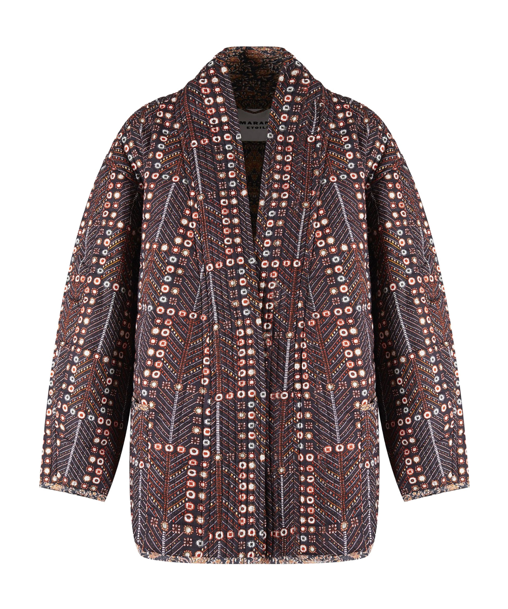 Isabel Marant Étoile Printed Jacket In Black