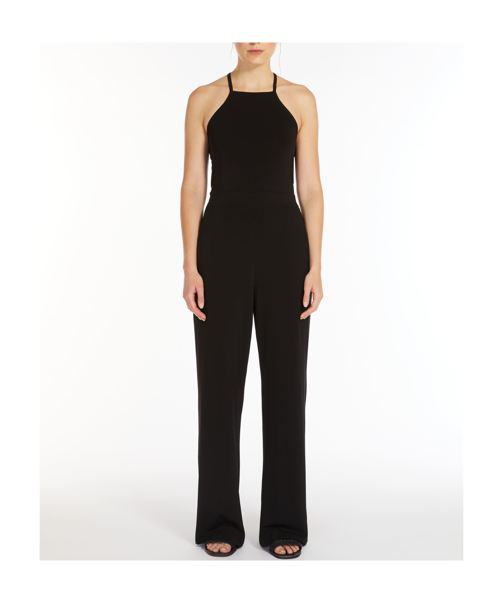 MAX MARA MAX MARA STRAIGHT LEG SLEEVELESS JUMPSUIT