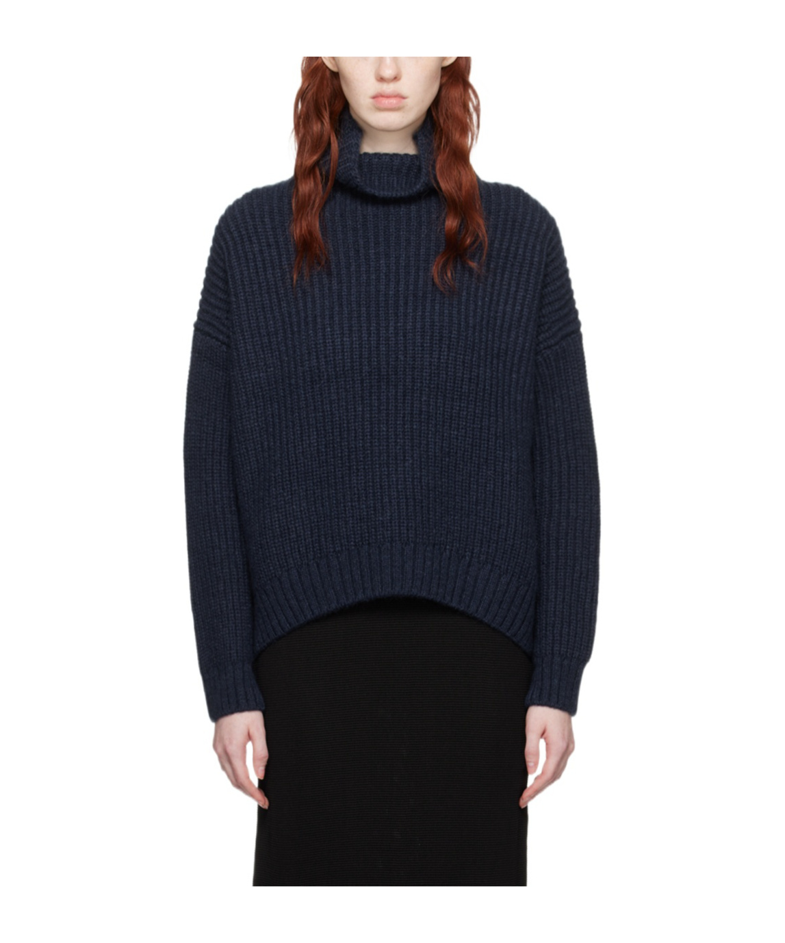 ANINE BING SYDNEY RIBBED-KNIT JUMPER