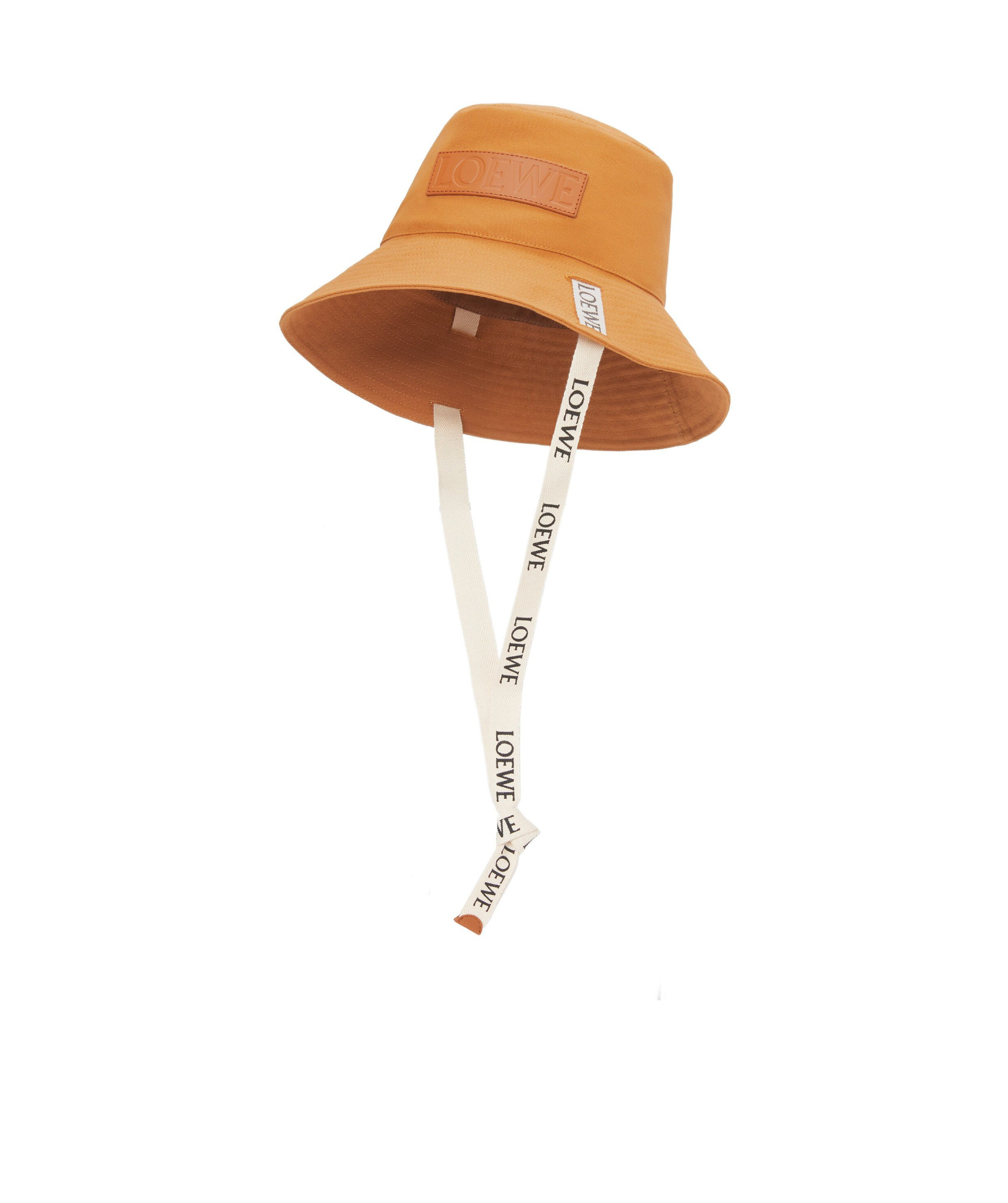 Loewe Fisherman Hat In Canvas In Brown