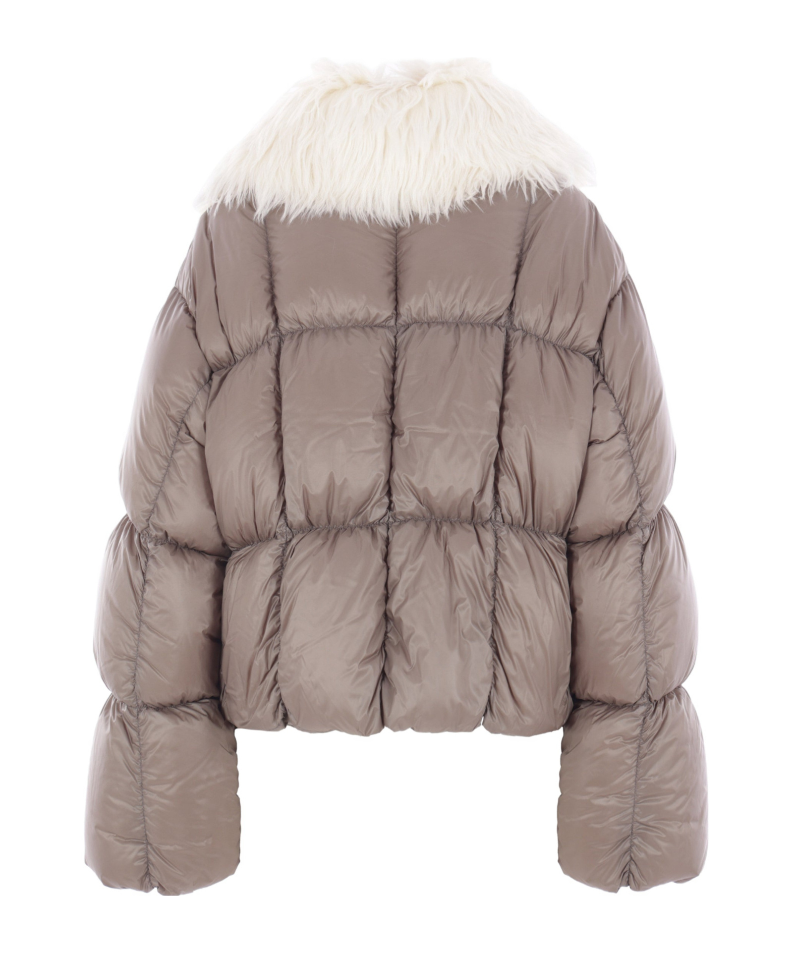 Jil Sander Quilted Jacket In Gray