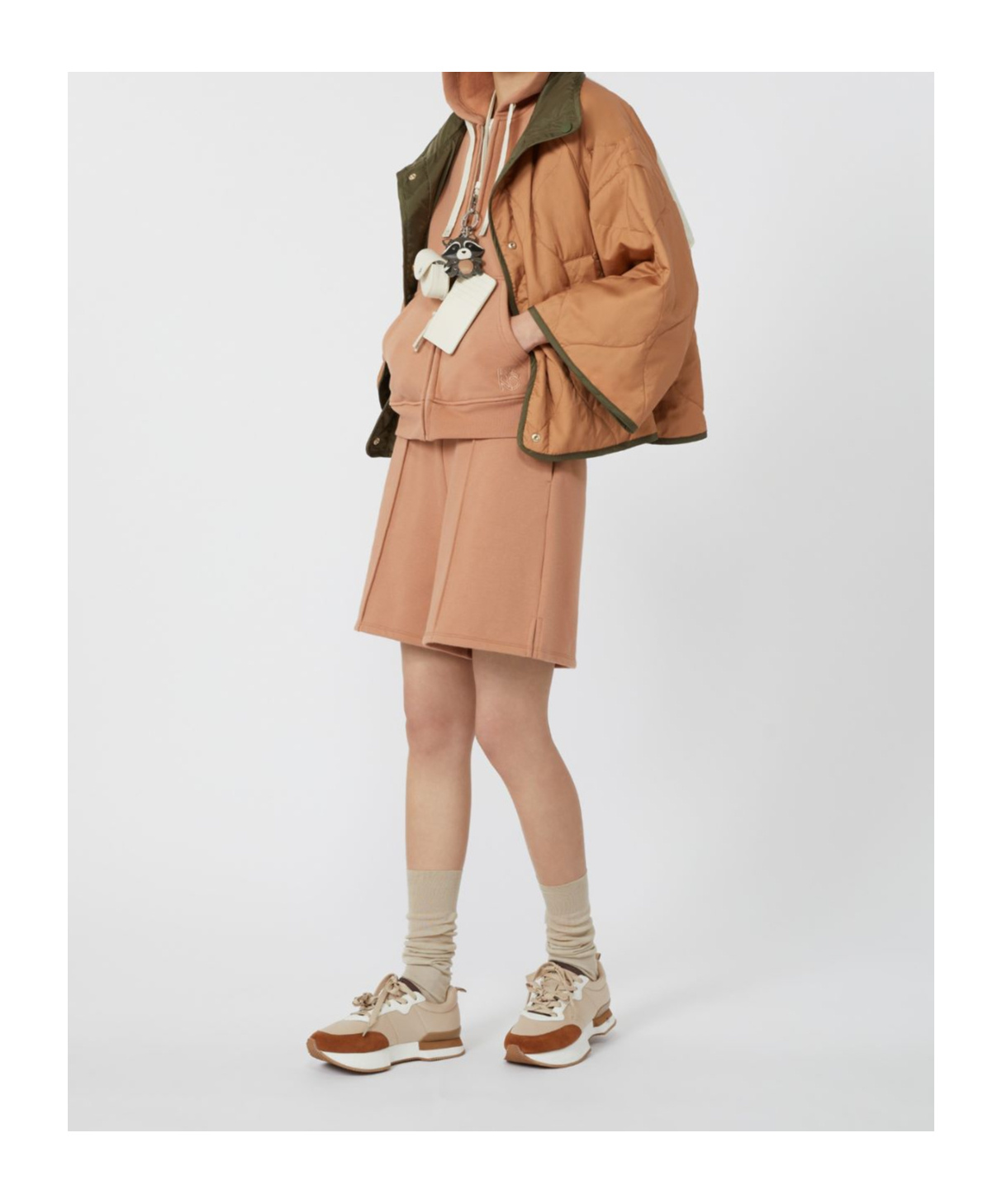Weekend Max Mara Pank Sweatshirt Caramel In Brown