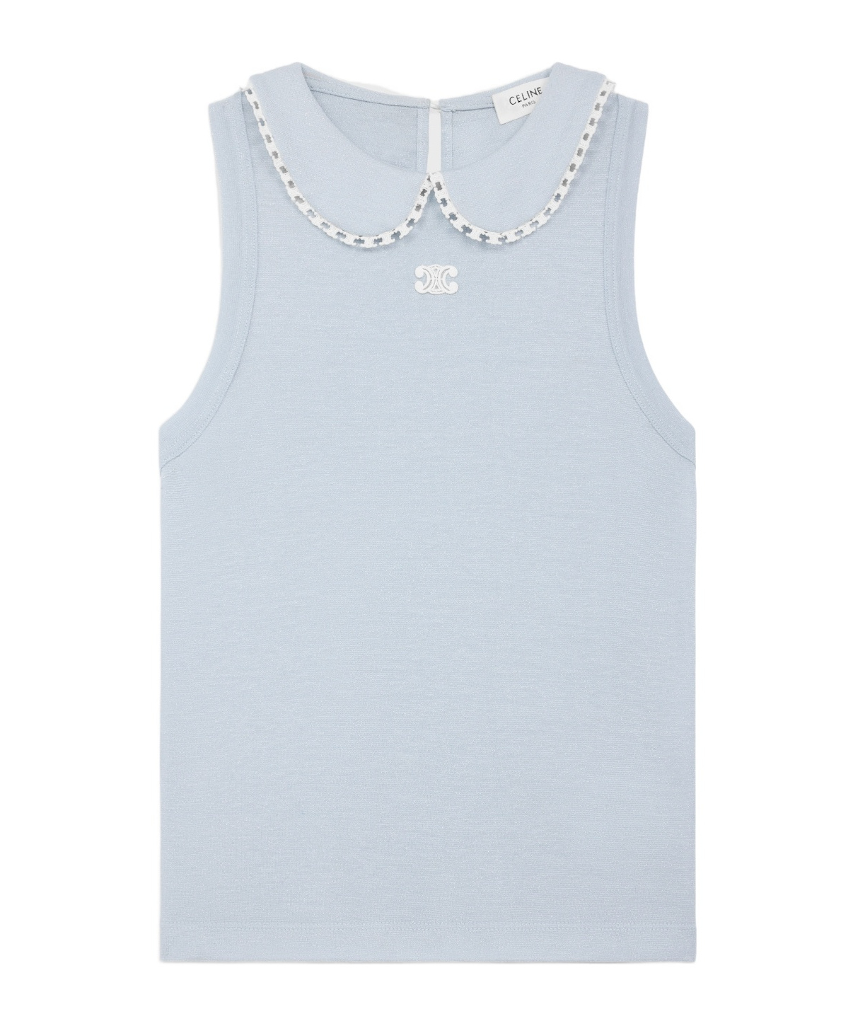 Celine Triomphe Top In Lurex Jersey
