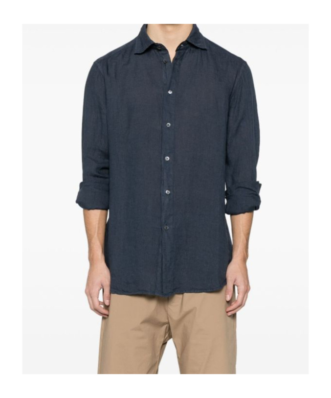 Shop Barena Venezia Linen Shirt