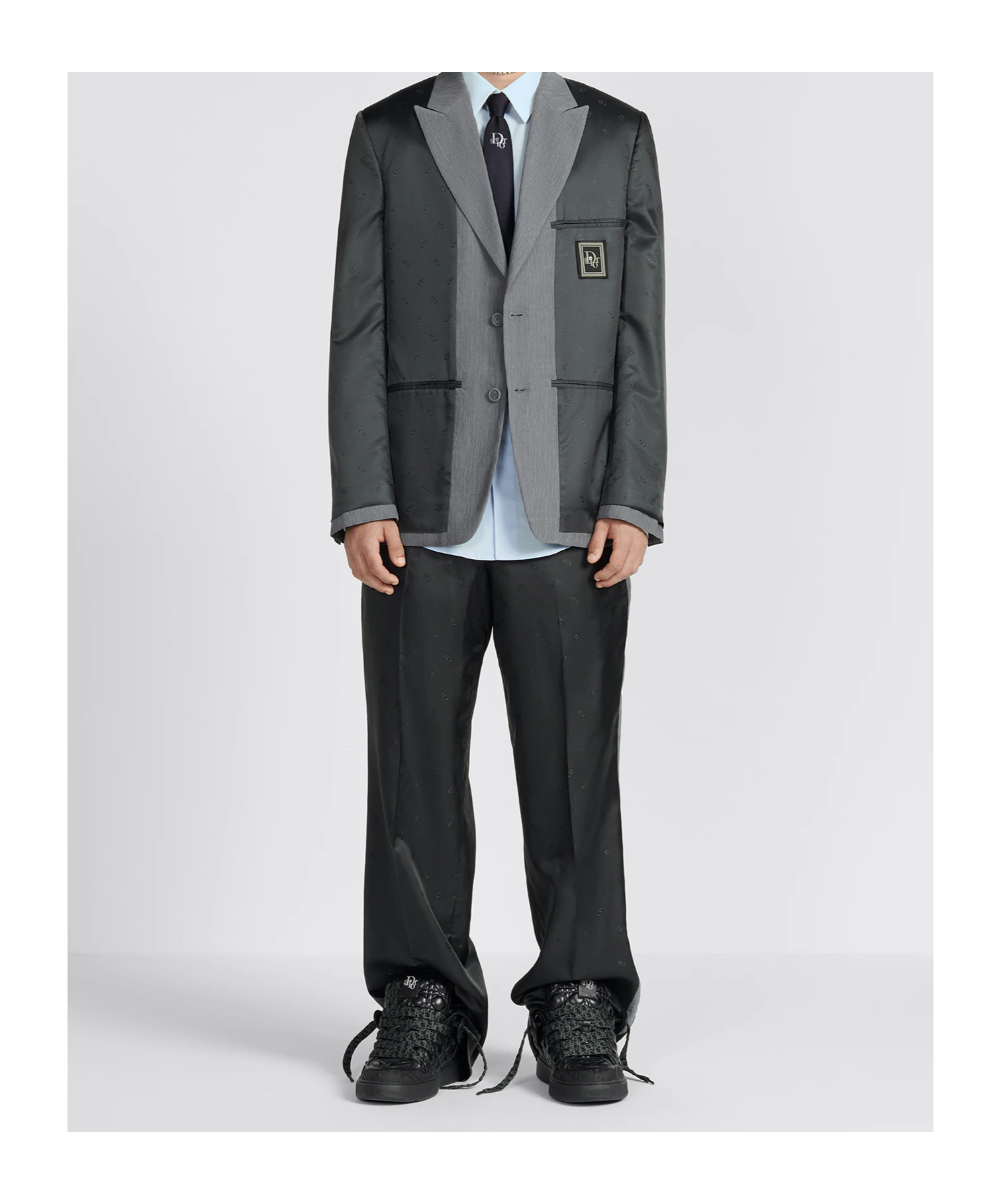 Dior Logo Casual Pants In Black