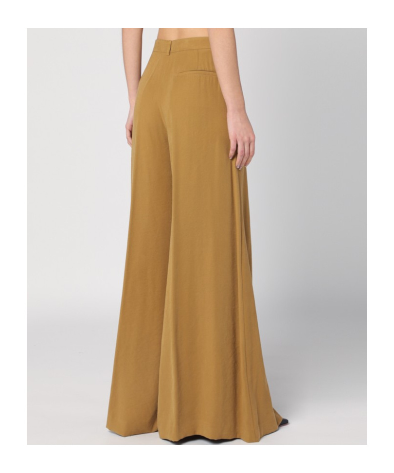 The Andamane Belt-loop Casual Pants In Brown