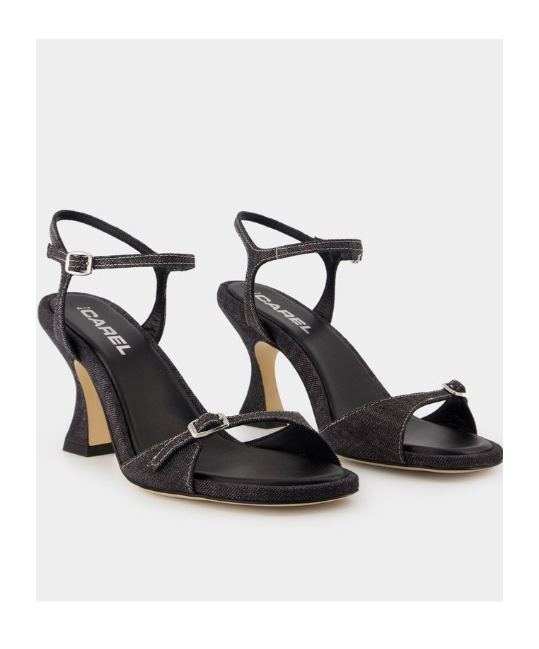 Carel Paris Celeste High-heeled Sandals In Black