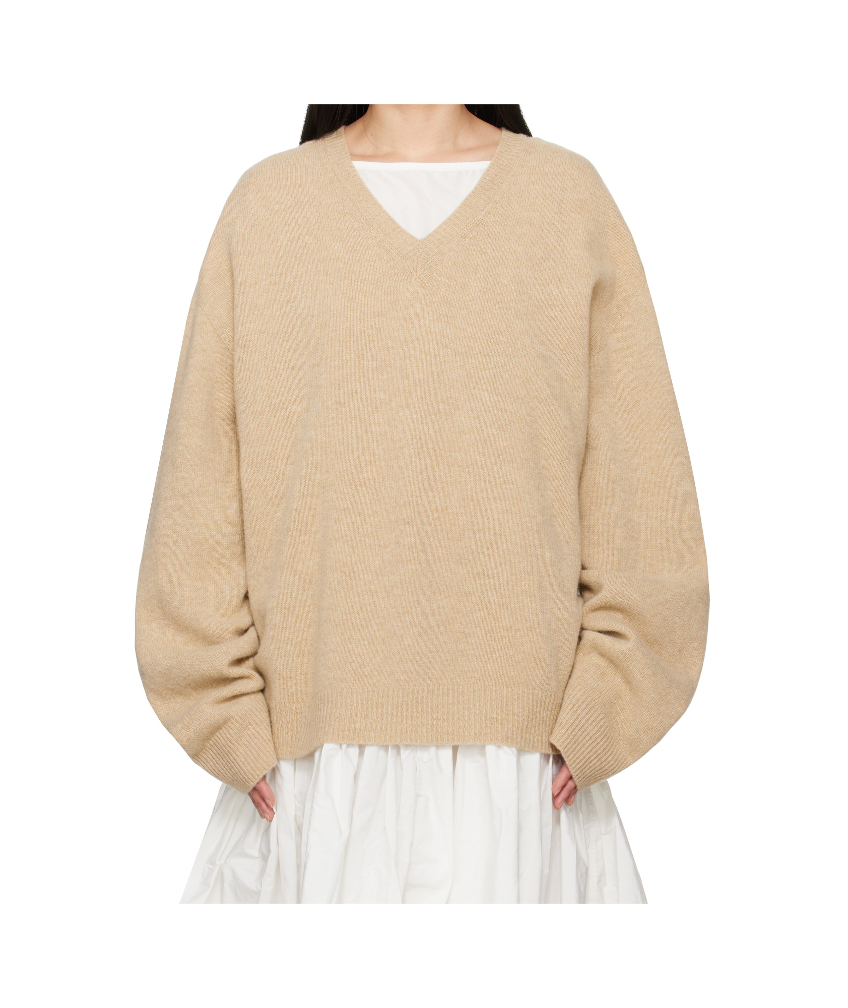 Sofie D'hoore Tan Matthew Sweater In Yellow-brown