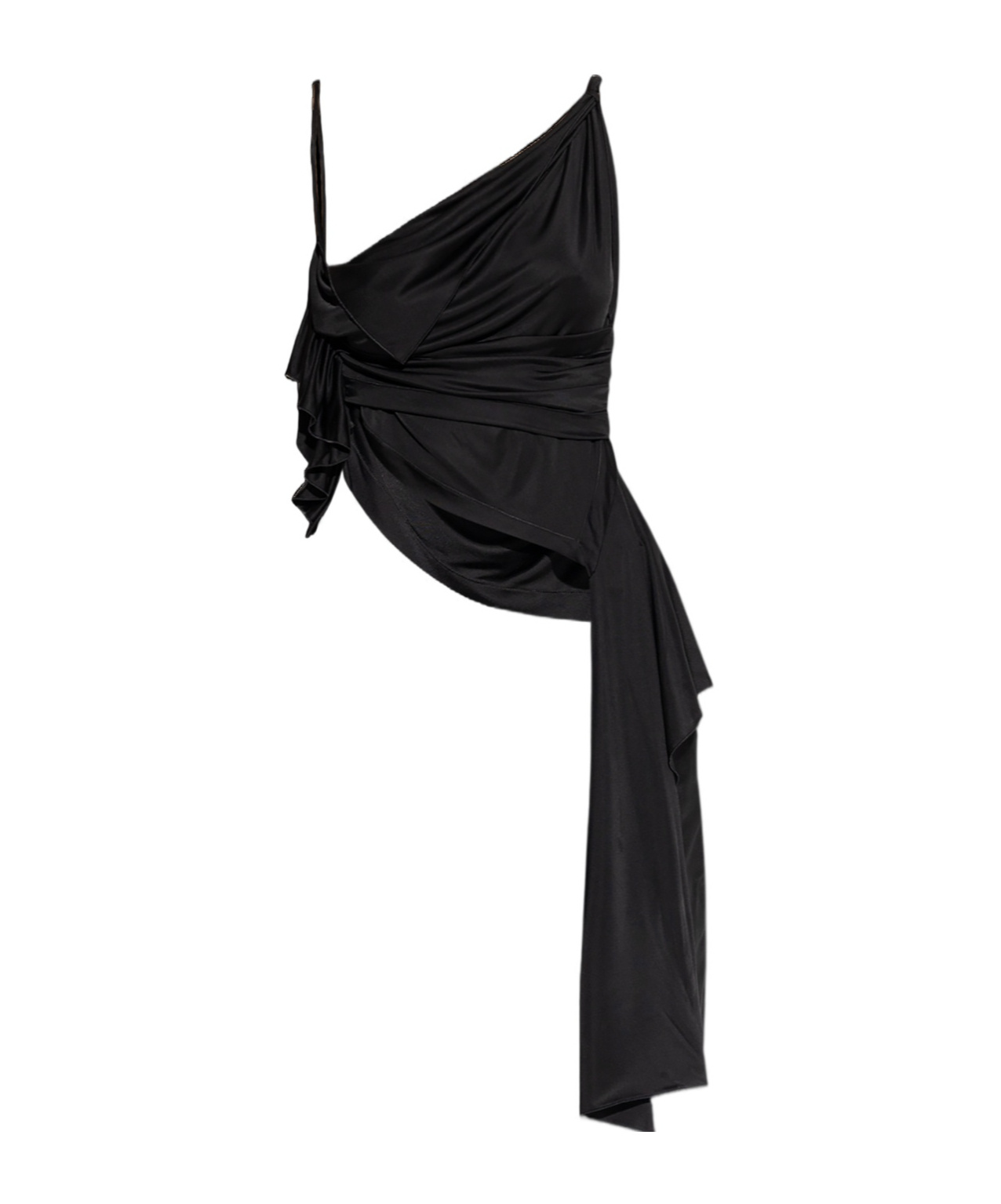 Dsquared2 Pendant Coat In Black