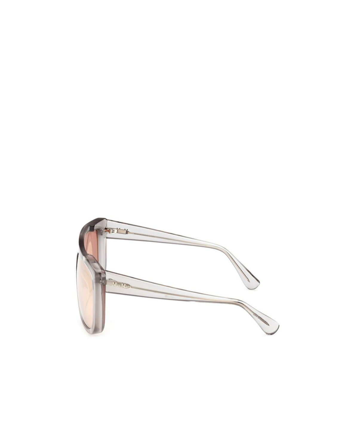 Max Mara 60mm Shield Sunglasses In Nude