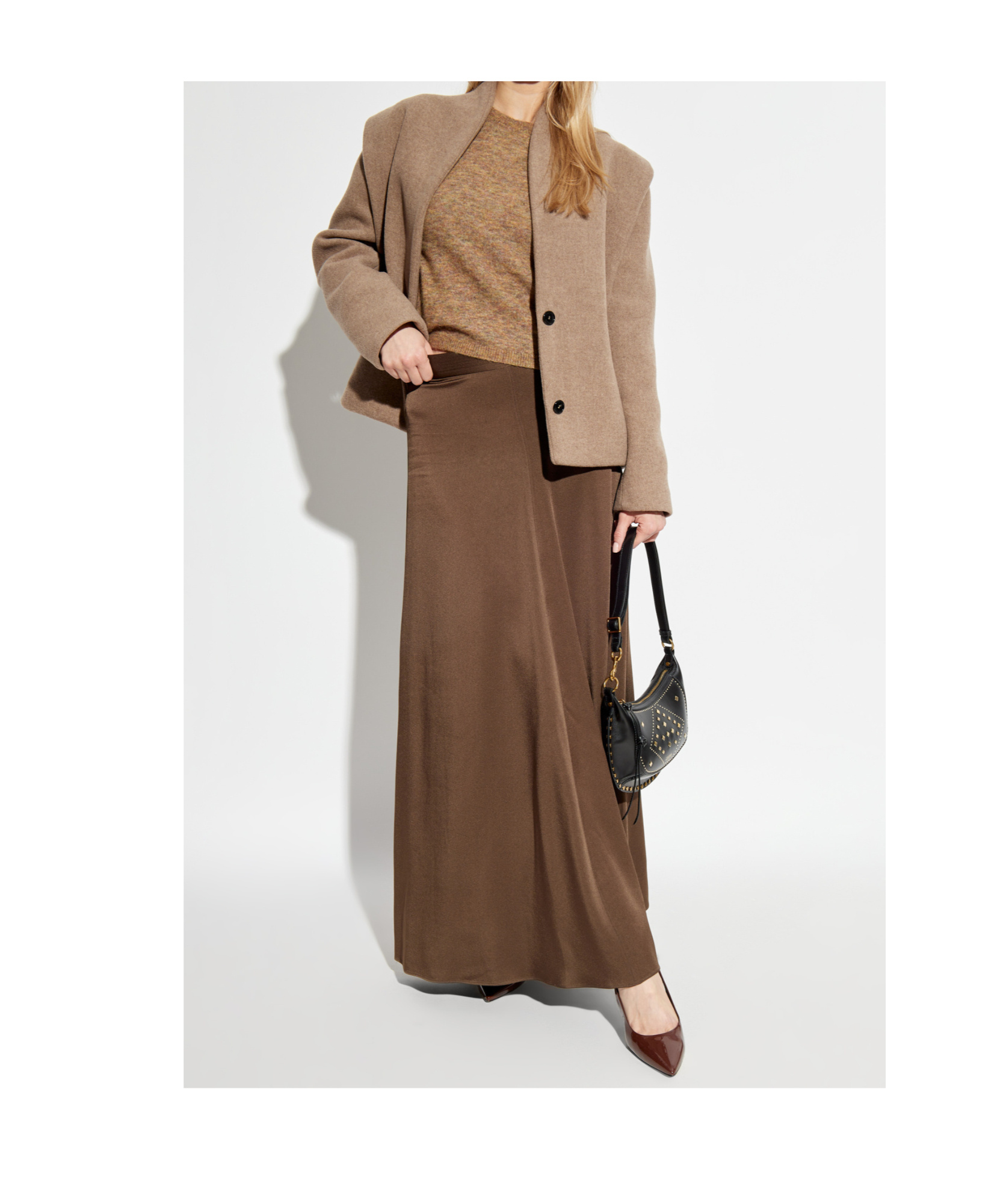Isabel Marant Drogo Wool-blend Jacket In Nude