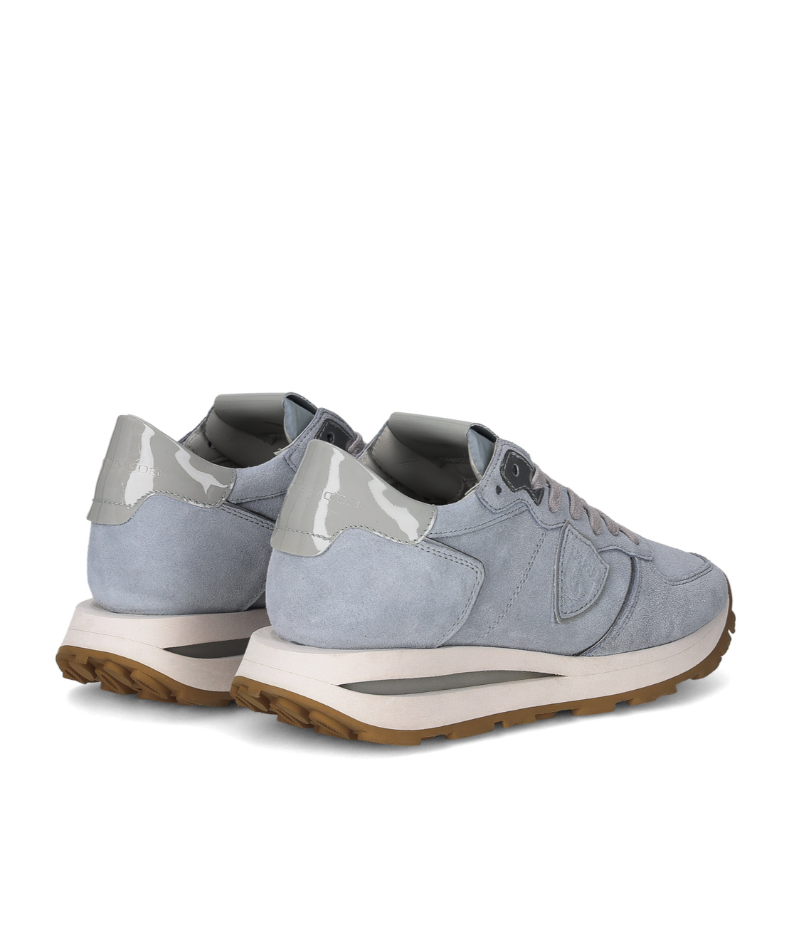 Philippe Model Laced Sneakers In Gray