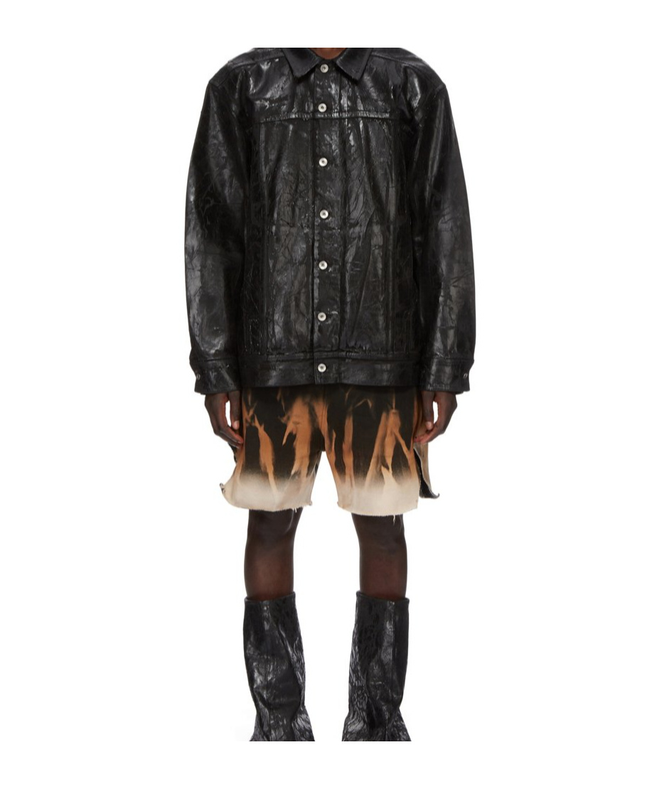 Rick Owens Drkshdw Drkshdw By Rick Owens Cotton Bermuda Shorts In Black