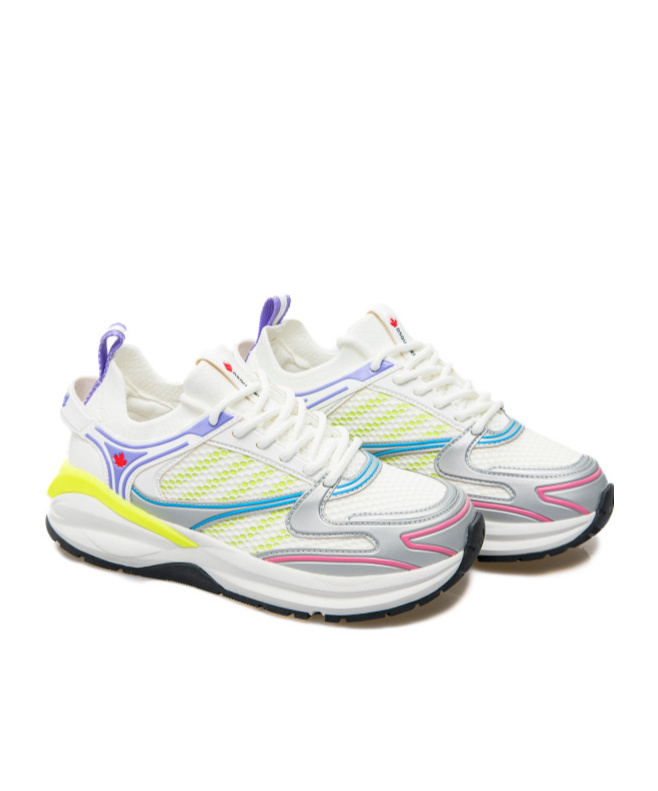 Shop Dsquared2 Dash Panelled Sneakers In White