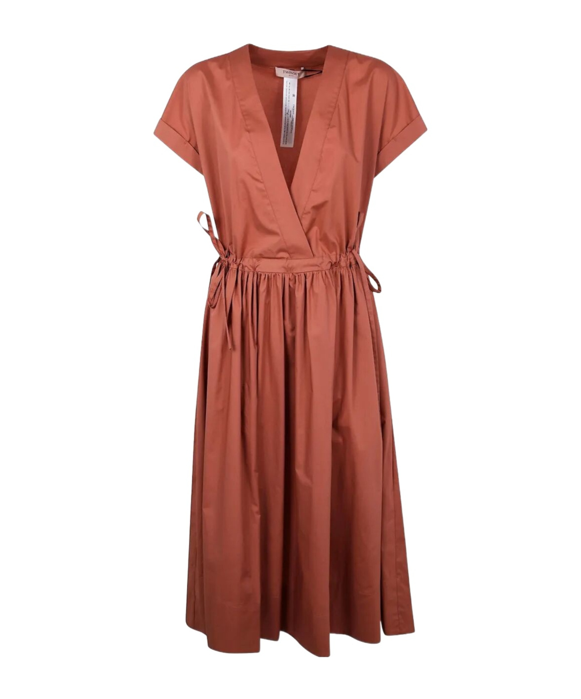 Twinset Tie-detail Wrap Dress