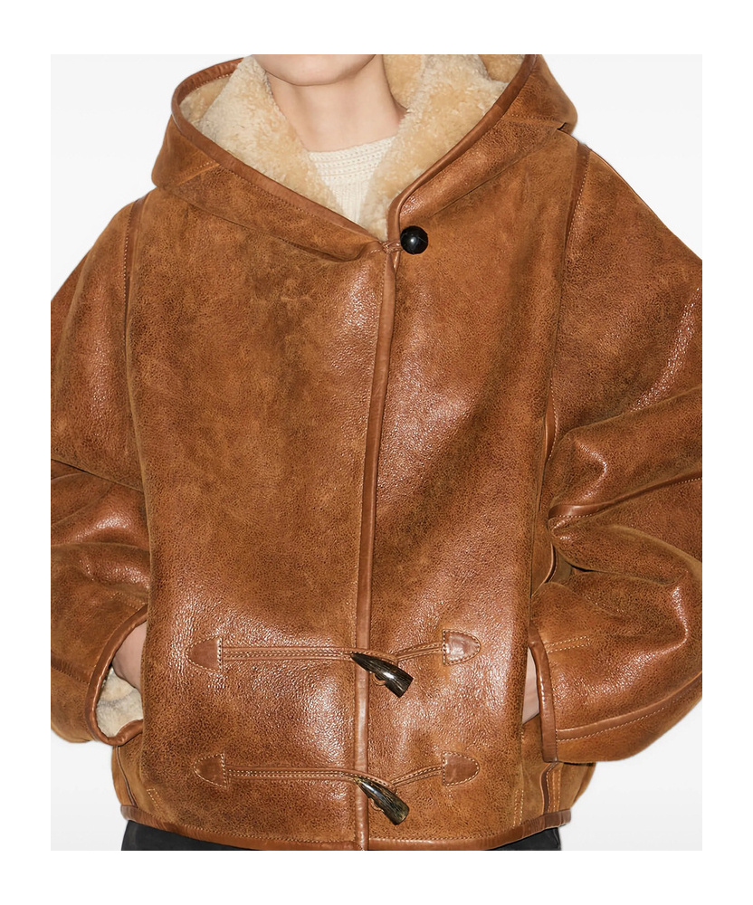Isabel Marant Amiel Coat In Brown