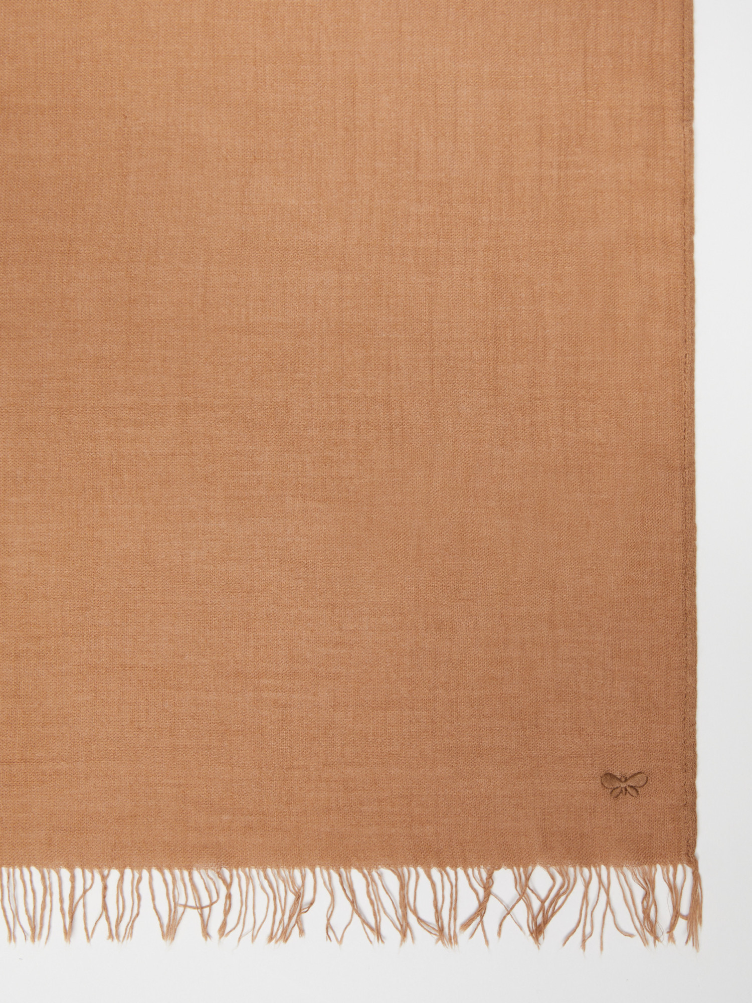 Weekend Max Mara Logo Scarf In Brown