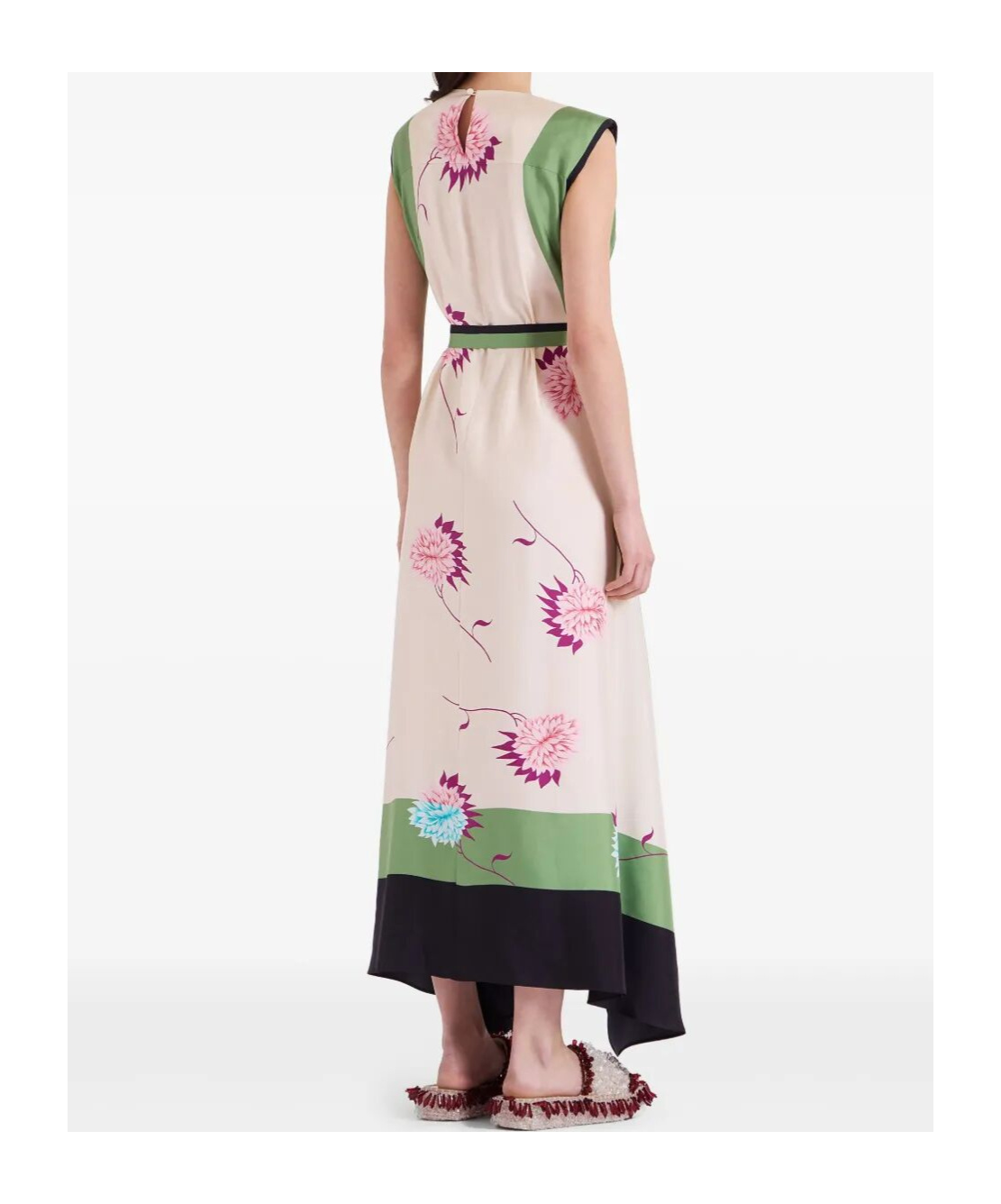Shop La Doublej San Carlo Maxi Dress In Multicolor