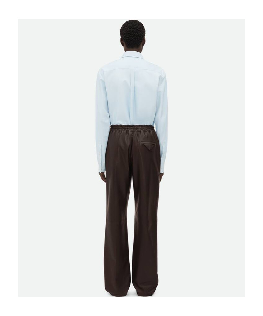 Bottega Veneta Elastic Waist Casual Pants In Black