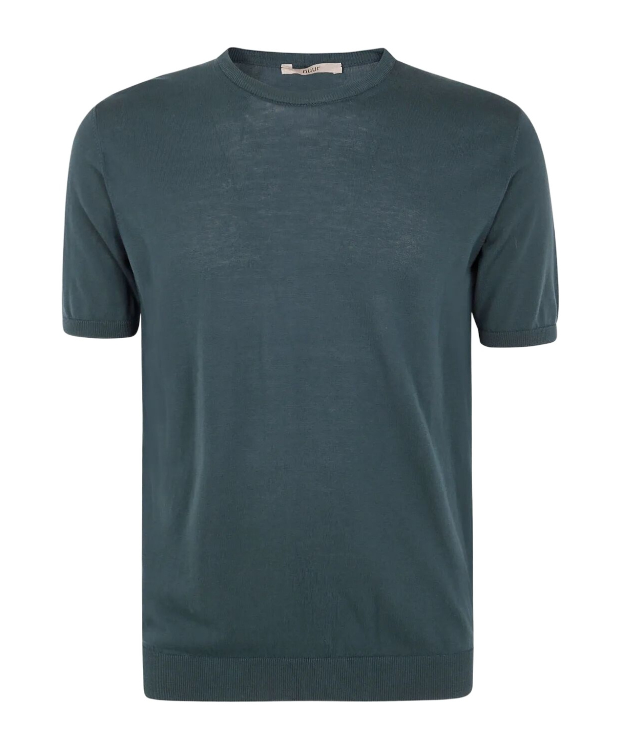 Nuur Short Sleeves Round Neck In Blue