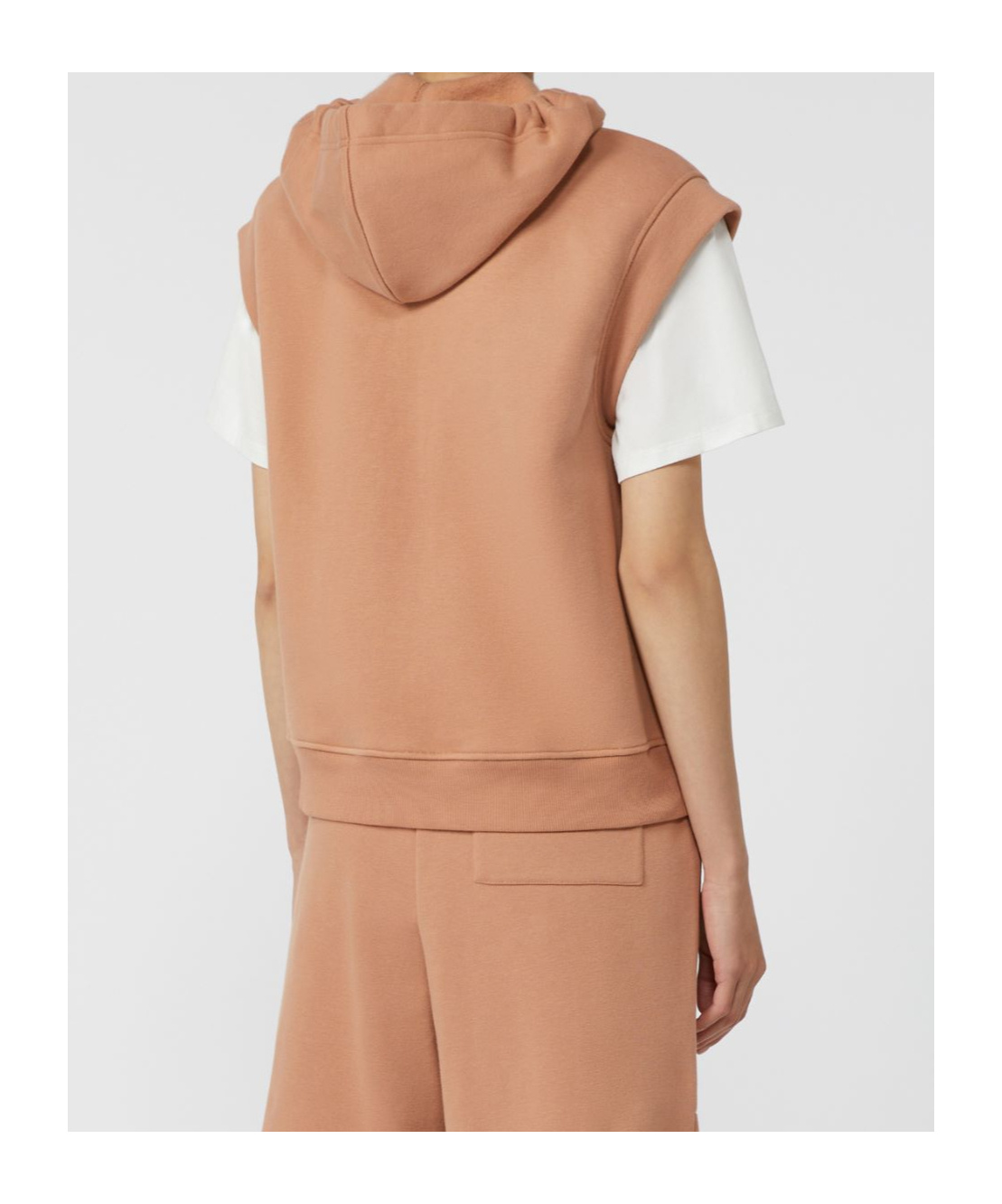 Weekend Max Mara Pank Sweatshirt Caramel In Brown