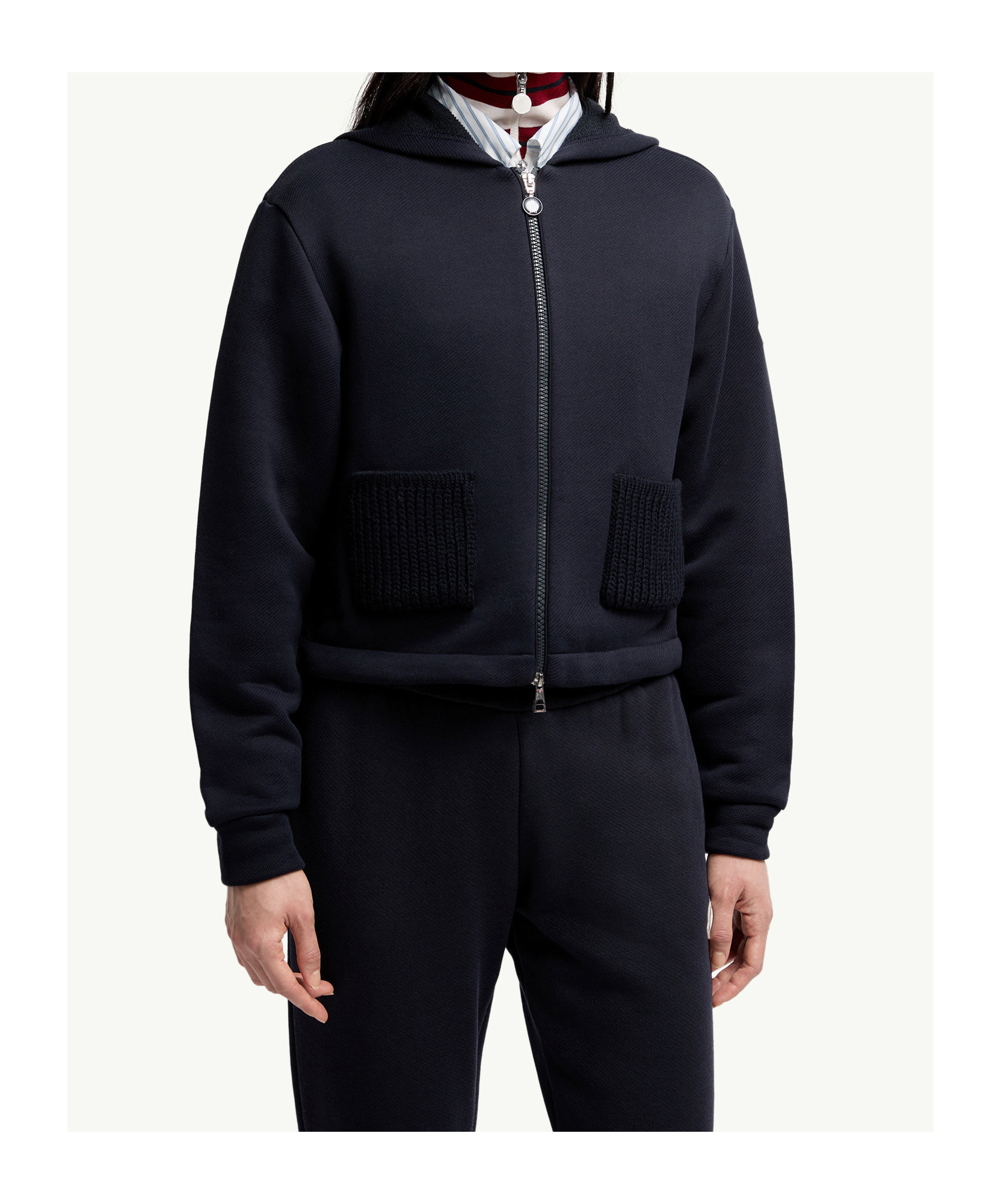 Moncler Knitted Pockets Hoodie