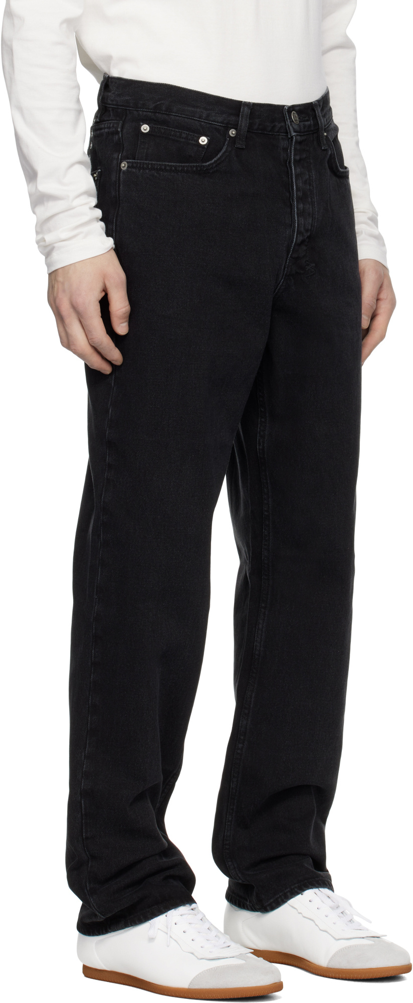 Shop Ksubi Anti K Noir Jeans In Black