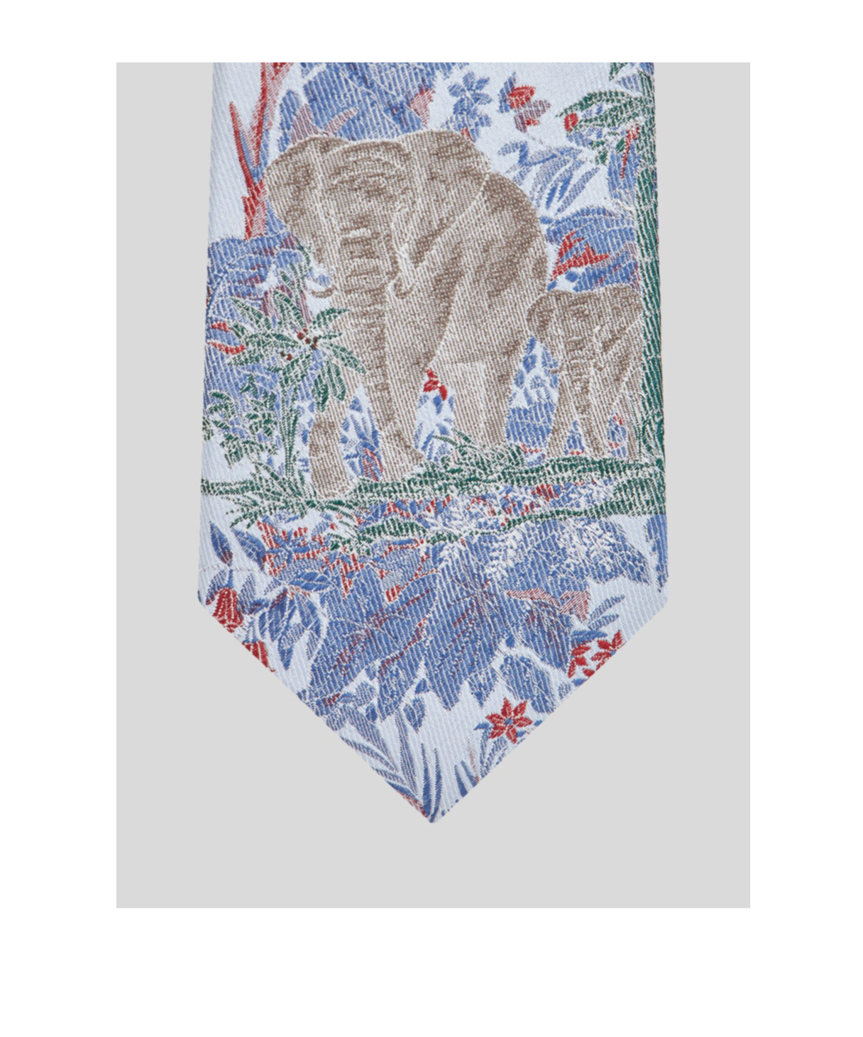 Etro Patterned Silk Tie In Multicolor