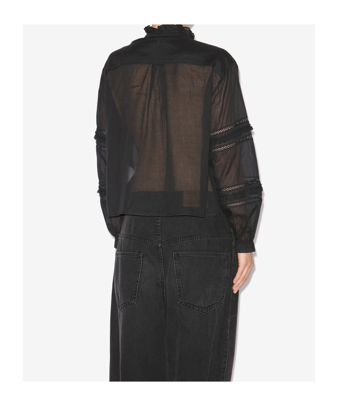 Isabel Marant Étoile Valda Shirt In Black