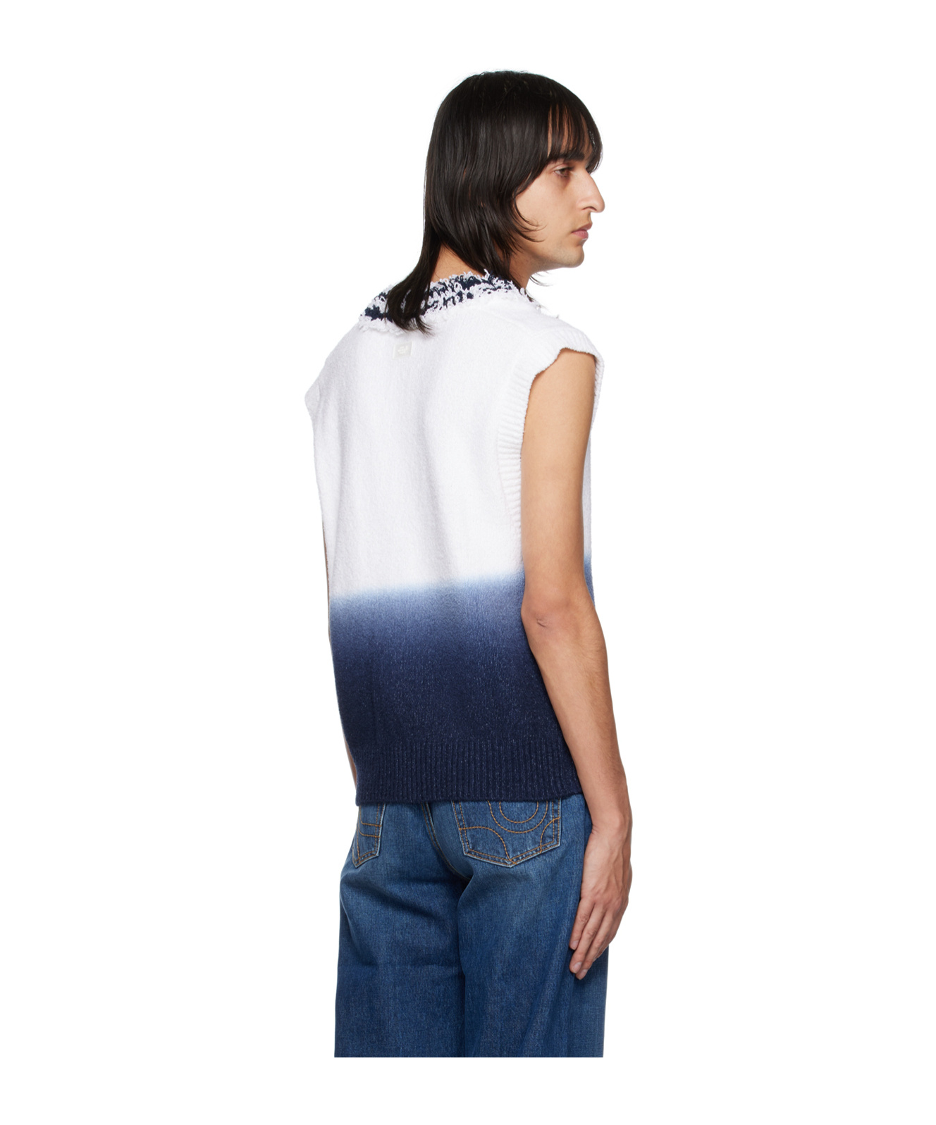 Eytys V-neck Sleeveless Sweater In Multicolor