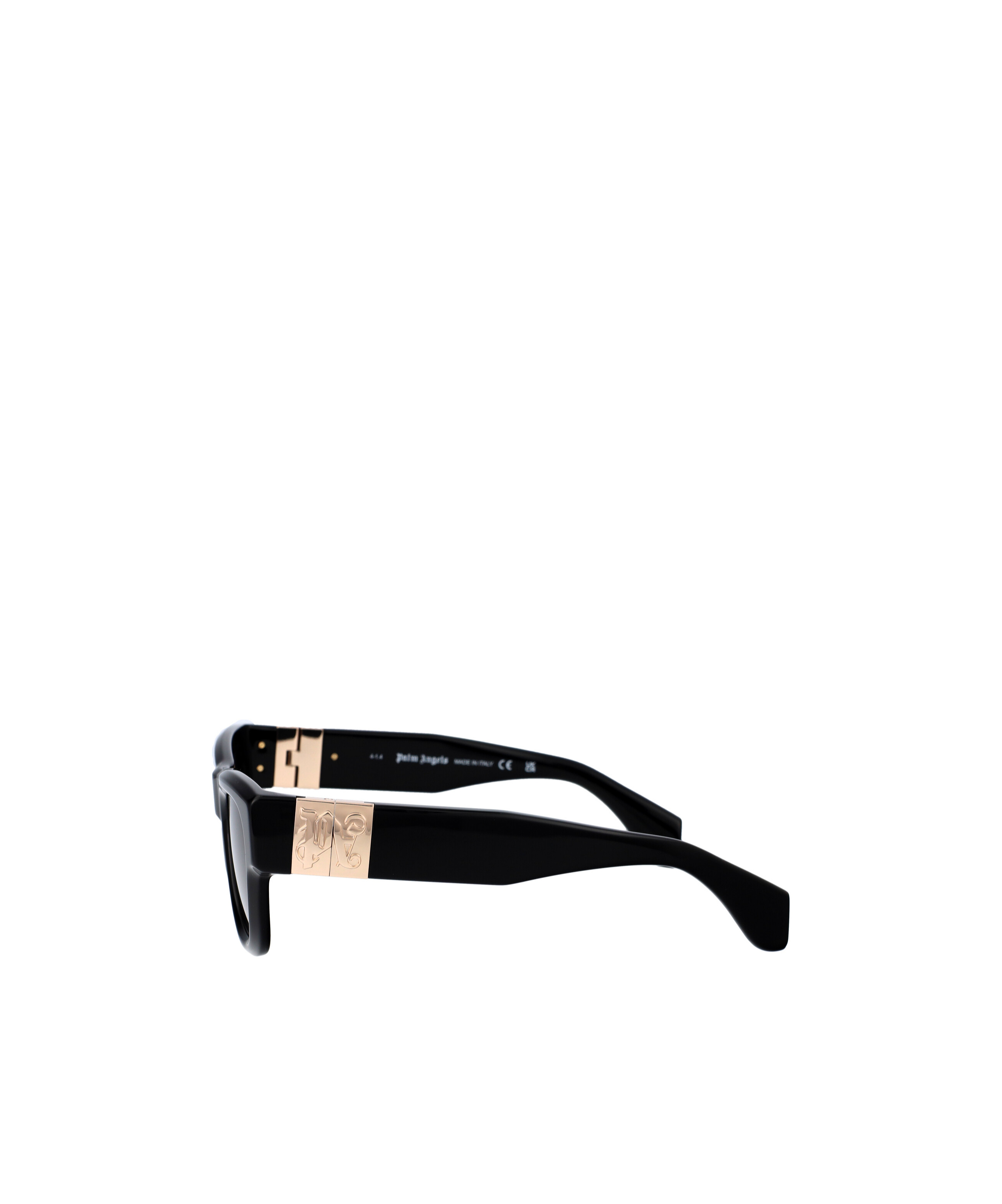 Palm Angels Eyewear Merrill Square Frame Sunglasses In Black