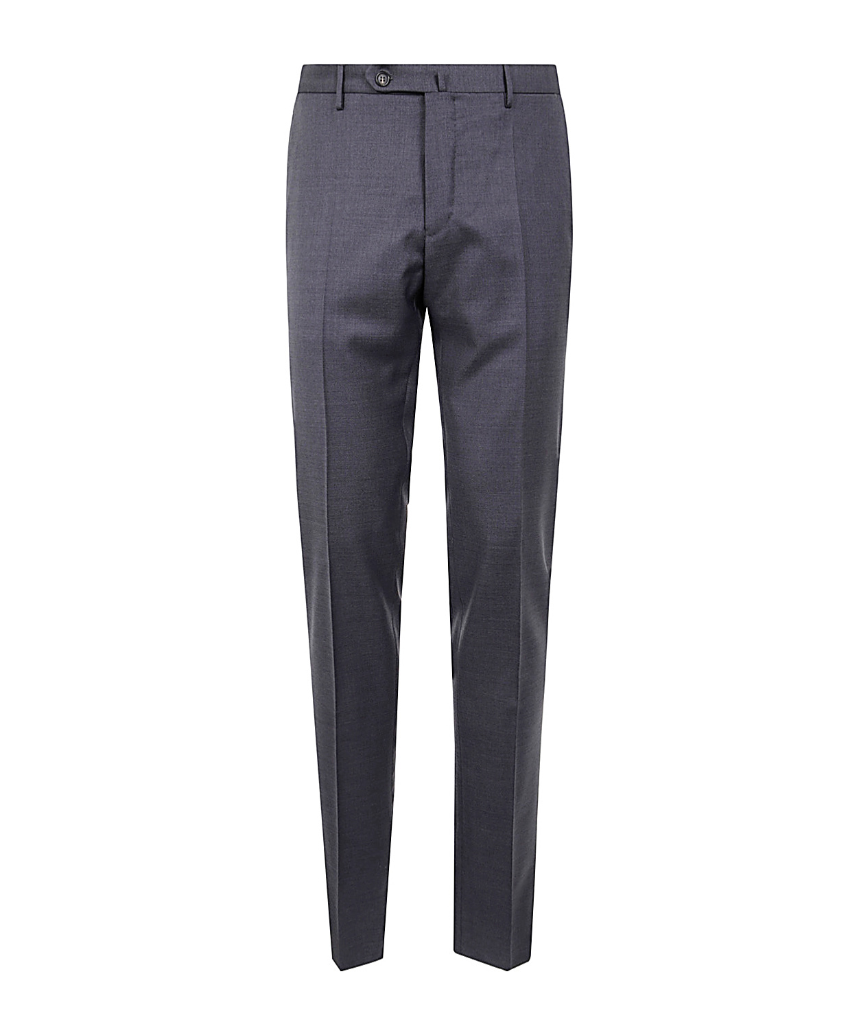 Incotex Tailored Trousers With Creased Design And Pockets In Black
