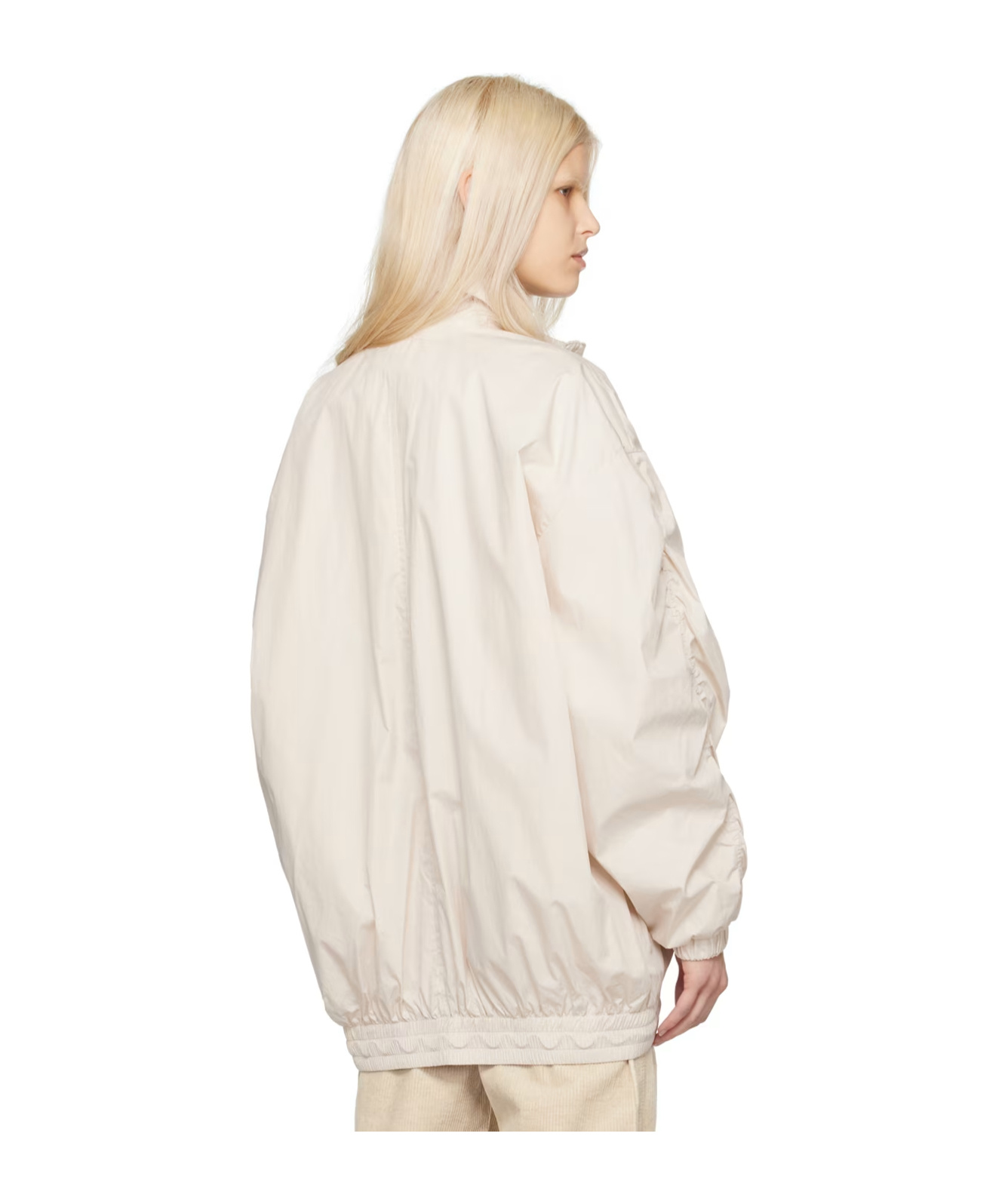 Isabel Marant Étoile Buster Zipper Casual Jacket In White