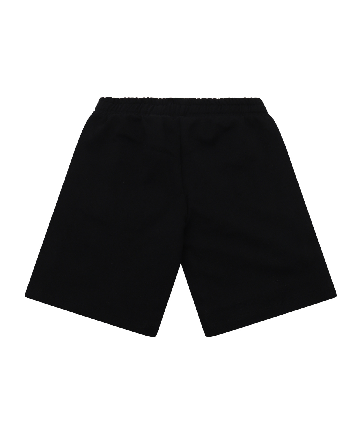 Moschino Elastic Waist Shorts In Black