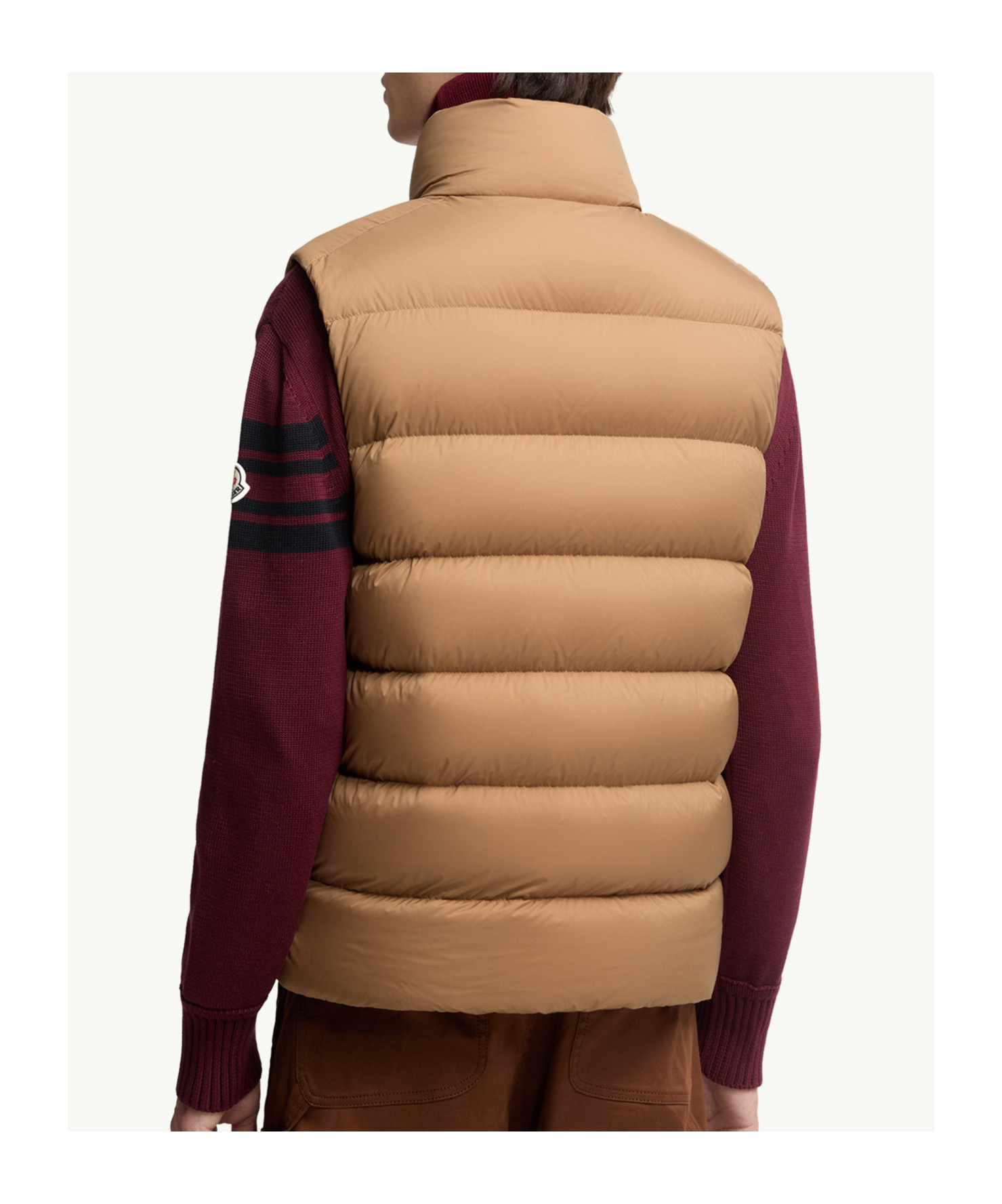 Moncler Doudoune Sans Manches Tibb In Orange