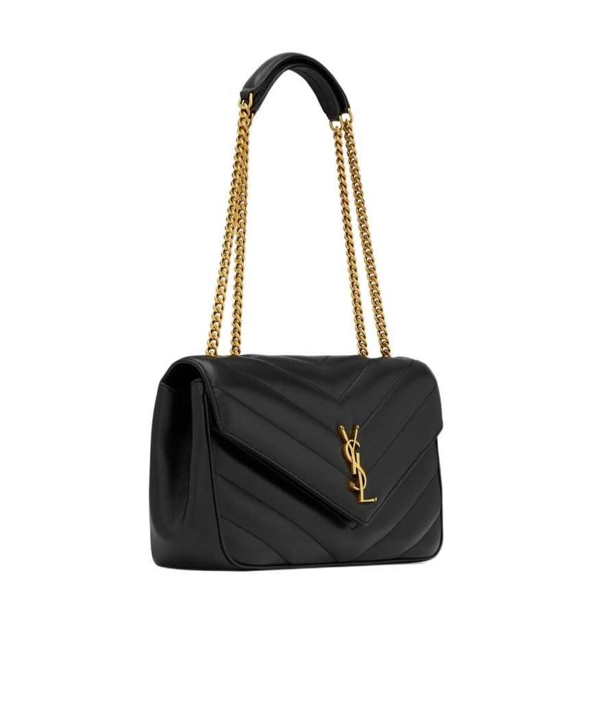 Saint Laurent Loulou Medium In Matelassé Lambskin