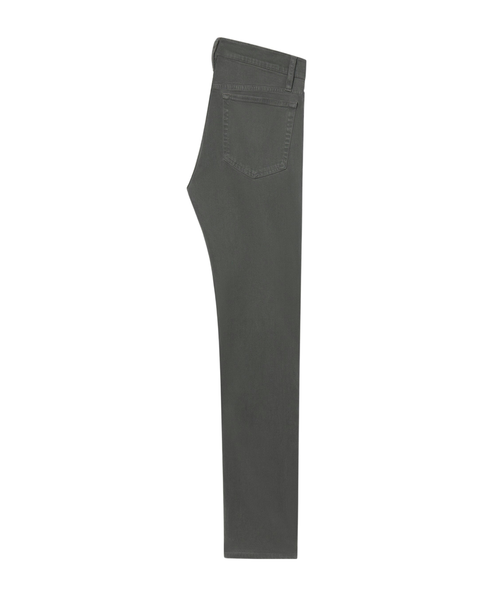 Frame Mid Rise Jeans In Green
