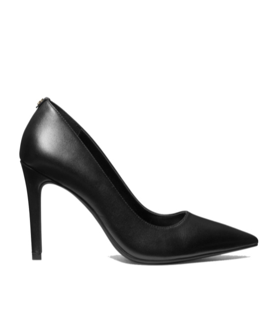 Michael Michael Kors Alina Flex 75mm Leather Pumps In Black