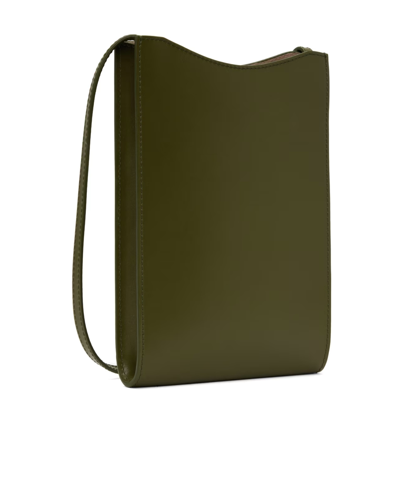 Apc Logo Adjustable Bag Strap Shoulder Bag In Green