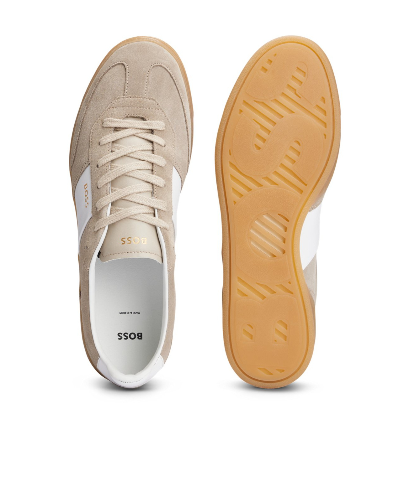 Hugo Boss Boss Brandon Trainer Sneaker In Nude