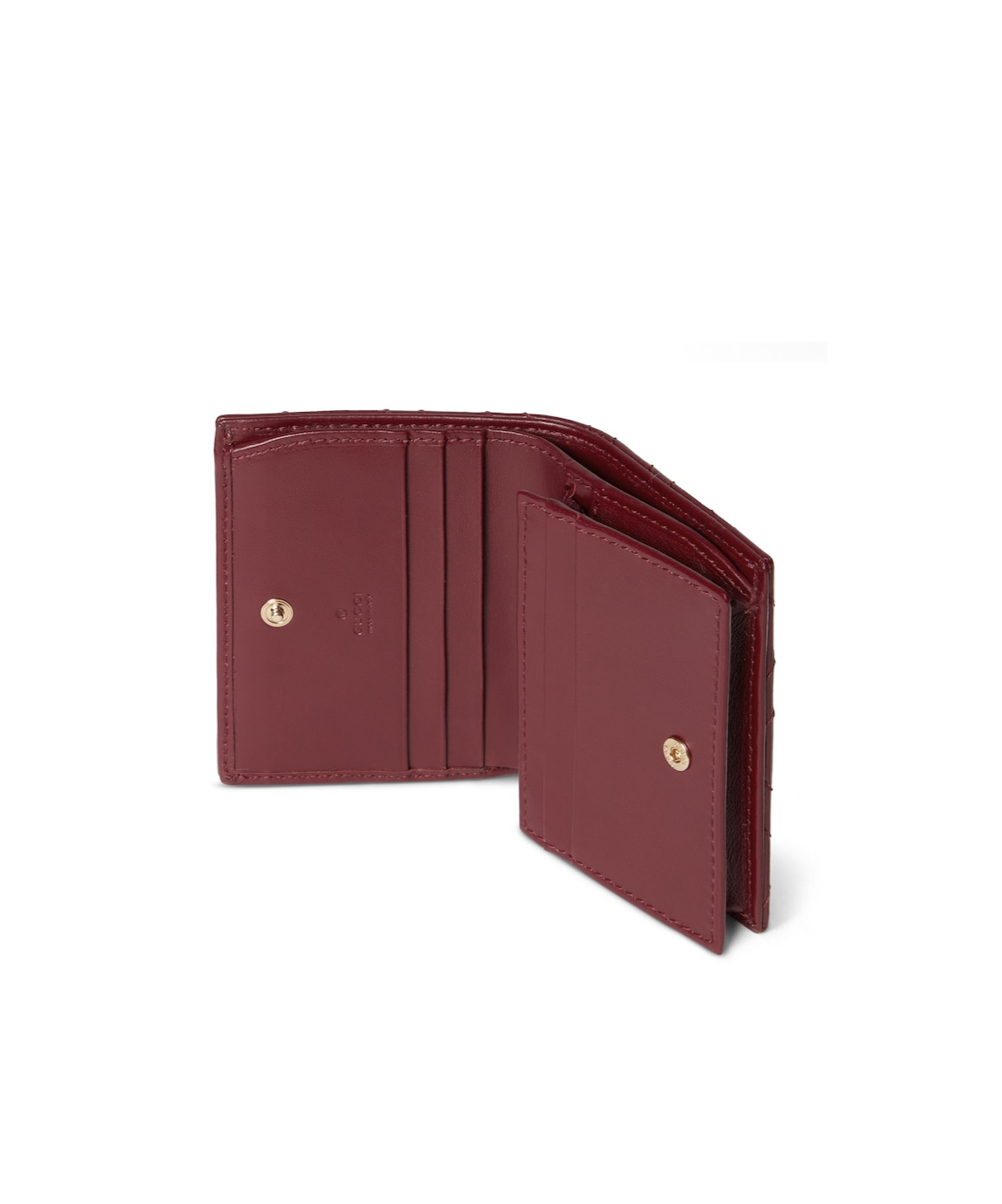Gucci Womens Rosso Ancora/ros.anc Gg Marmont Leather Wallet In Red
