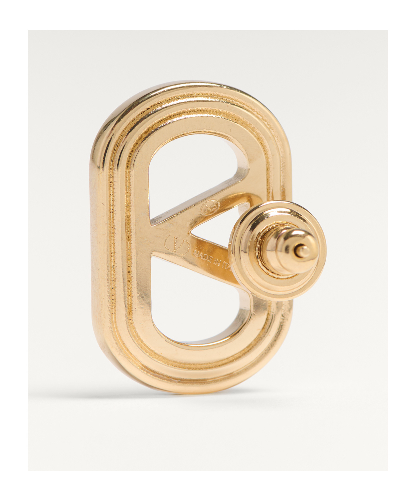 Valentino Oval Earrings In Yellow