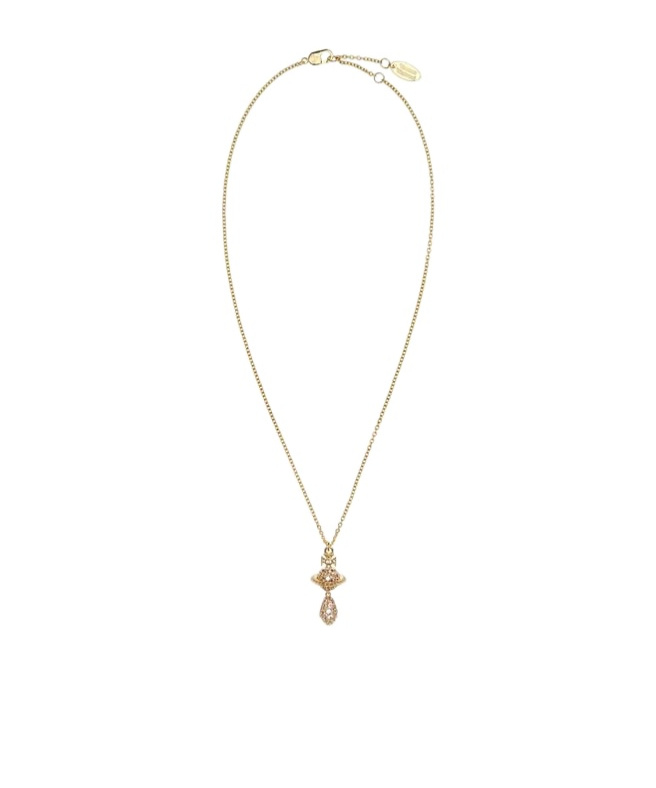 Vivienne Westwood Circe Orb Pendant Necklace In Gold